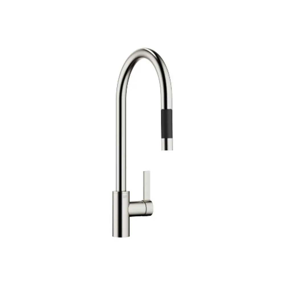 DORNBRACHT Einhebelmischer Pull-down mit Brausefunktion TARA ULTRA 33870875 Platin gebürstet, 33870875-06 Galeriebild 1